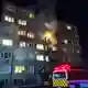 Пожар в многоэтажке на улице Мясниковой в Новосибирске