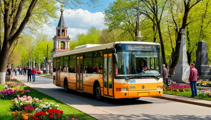 В Краснодаре на Радоницу запустят дополнительные автобусы к кладбищам
