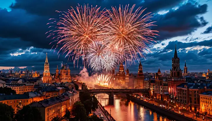 Самый масштабный салют 9 мая в Москве: карта мест и время запуска