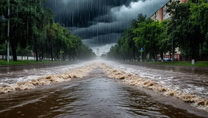 Ливни и подъем воды на Кубани 18 мая: штормовое предупреждение