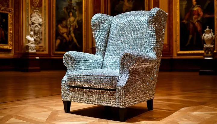 Туристы сломали кресло Swarovski в Вероне