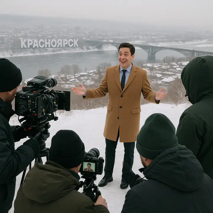 Съемки комедии в Красноярске: актеры Реальных пацанов и UFC