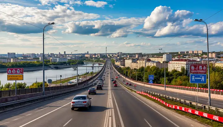 Перекрытие улицы Суздальской из-за ремонта Мызинского моста