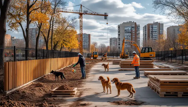 На Садовом за 1,5 млн построят площадку для выгула собак