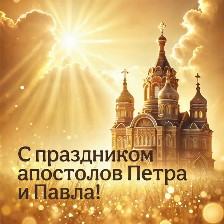 Креативные открытки на День Петра и Павла: лучшие идеи для поздравлений