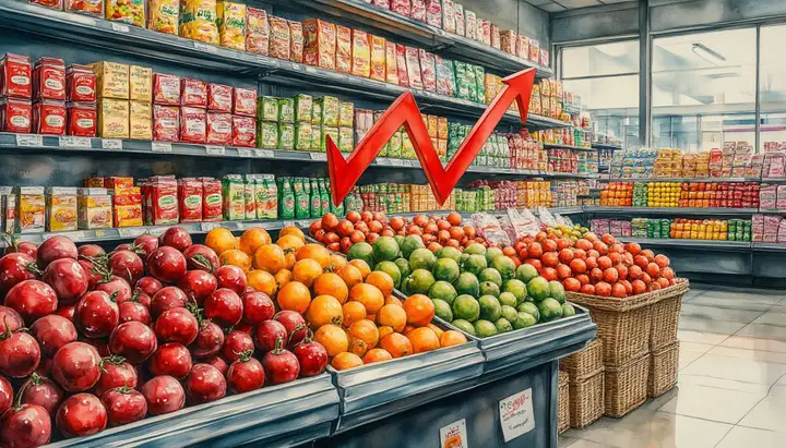 Недельная дефляция в России: цены упали на 0,05%