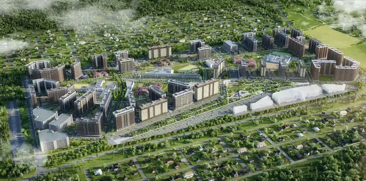 Масштабное благоустройство DOGMA PARK включает десятки зон для спорта, отдыха и релаксации.