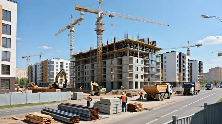 В Москве построено 2,8 млн квадратов жилья: достижения 2025 года