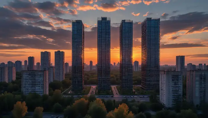 Высота новостроек в Москве: растем вместе с небоскребами Высота новостроек в Москве: растем вместе с небоскребами