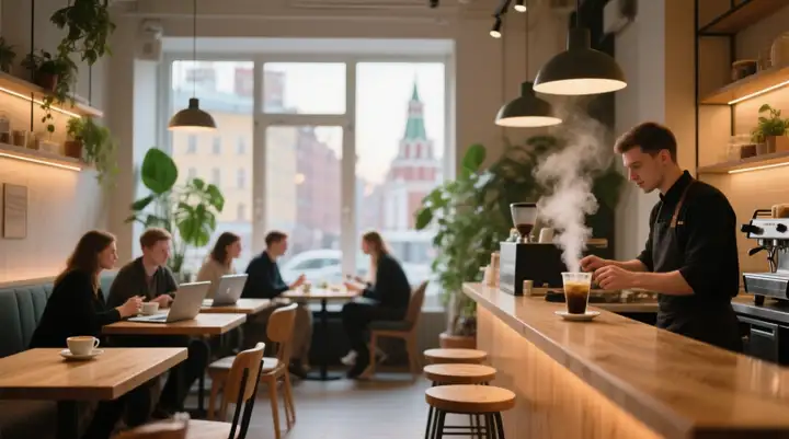 Рекордный прирост кафе и ресторанов в Москве