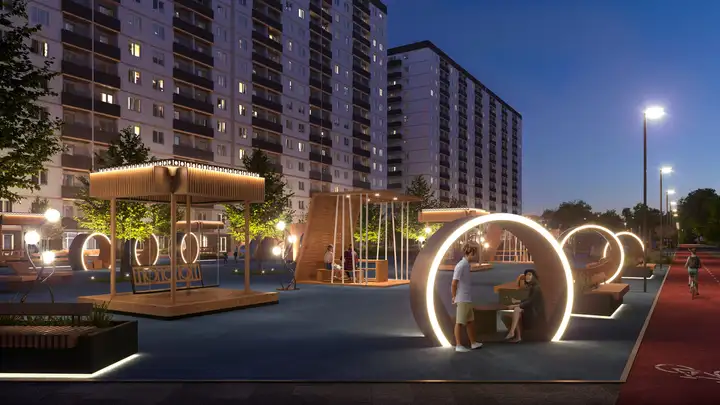 Живой микрорайон «Дыхание» в Краснодаре: комфорт и природа в одном месте Живой микрорайон «Дыхание» в Краснодаре: комфорт и природа в одном месте